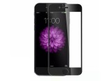 Folie Sticla Securizata Full Negru iPhone 6S, 9H, Anti-Ciobire, Ecran Complet, Transparenta