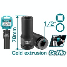 TOTAL - CHEIE TUBULARA DE IMPACT - 19X78MM PowerTool TopQuality