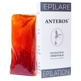 Pasta pentru Epilare, de zahar, Anteros, Naturala, Hard, Bruna, Metoda Rece Orientala, pentru Femei si Barbati, 250 gr, ajunge pentru epilare totala