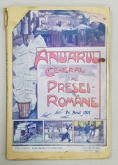 Anuarul general al presei romane pe anul 1907 Victor Anestin si M.Faust Mohr foto