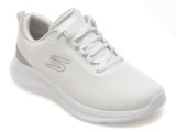 Cumpara ieftin Pantofi sport SKECHERS albi, SKECH-LITE PRO 2.0, din material textil