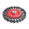 Perie tip disc cu toroane 125 mm