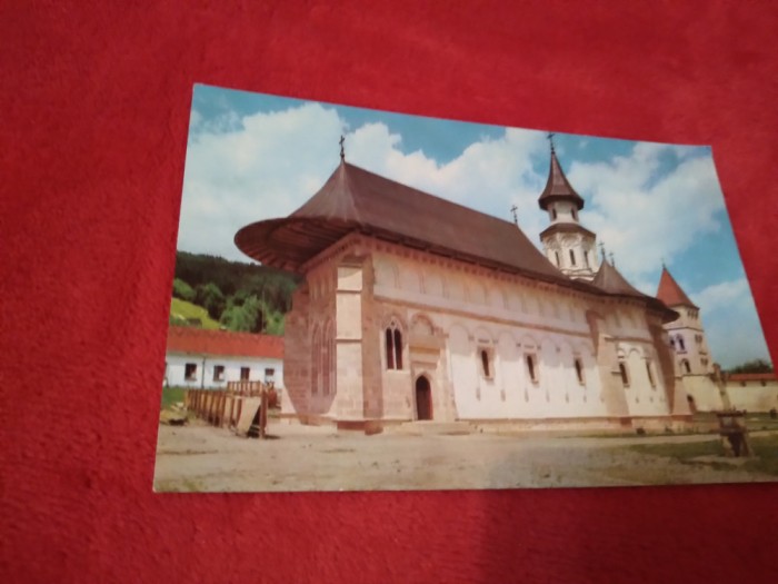 CARTE POSTALA -BISERICA MANASTIRII PUTNA NECIRCULATA