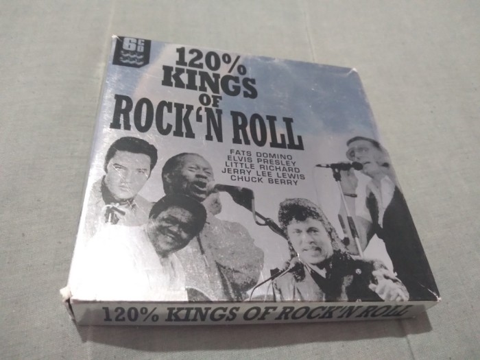 SET BOX 6 CD 120 % KINGS OF ROCK&#039;N ROLL ORIGINAL/NOI