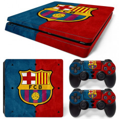 Skin / Sticker FCB Barcelona Playstation 4 PS4 SLIM foto