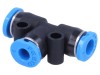 Conector Push-in Festo T 4mm, Material PBT, Aer Comprimat, Diametru Intrare 3mm