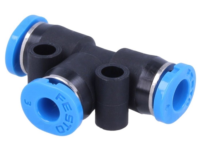 Conector push-in T 4 mm, PBT
