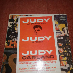 Judy Garland at Carnegie Hall 2 LP Capitol 1961 US vinil vinyl
