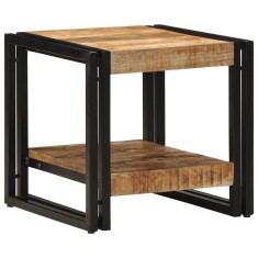 vidaXL Masă de cafea Maro 40 x 40 x 38 cm Lemn masiv de mango