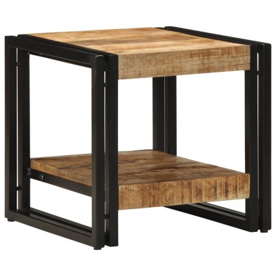 vidaXL Masă de cafea Maro 40 x 40 x 38 cm Lemn masiv de mango 4102724 foto