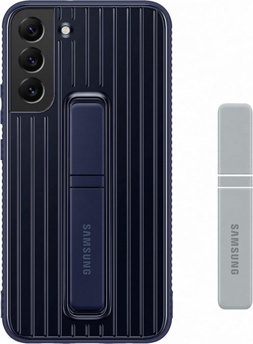 Galaxy S22 Plus; Protective Standing Cover; Navy