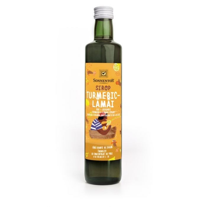 Sirop Turmeric - Lamai (Fara adaos de Zahar) 500 ml Sonnentor