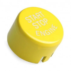 Capac Buton Start-Stop Compatibil Bmw Seria 6 F13 2010→ SSV-8006 Galben