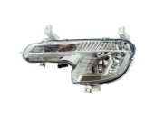 Proiector ceata PEUGEOT 508, 11.2010-12.2014, DEPO, fata, partea stanga, cu lumina de zi; H8+P13W+PY21W; fara soclu bec;