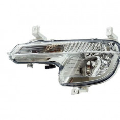 Proiector ceata PEUGEOT 508, 11.2010-12.2014, DEPO, fata, partea stanga, cu lumina de zi; H8+P13W+PY21W; fara soclu bec;