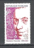 Franta.1974 75 ani nastere F.Poulenc-compozitor MF.672