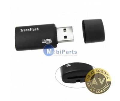 Cititor Card USB OEM microSD Negru foto