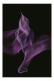 Tablou Canvas Eteric: Dansul Umbrelor Colorate Violete, 26 x 39 cm, CMCLASS