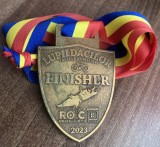 QW1 10 - Medalie - tematica sport - maraton - Lupii dacilor - Trofeul Muscelului - 2023