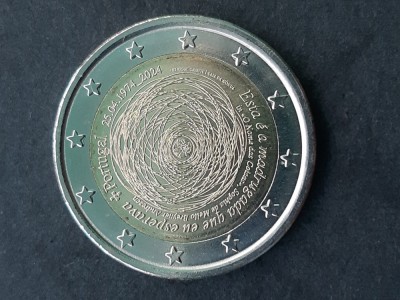 2 Euro &amp;quot;25 de Abril&amp;quot; 2024, Portugalia - A 3237 foto
