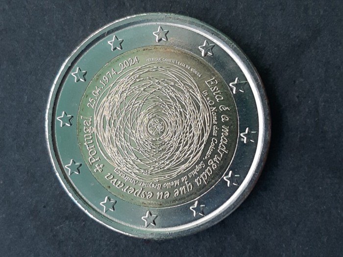 2 Euro &quot;25 de Abril&quot; 2024, Portugalia - A 3237