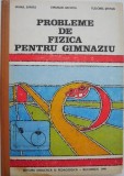 Probleme de fizica pentru gimnaziu - Mihail Sandu (coperta putin uzata)