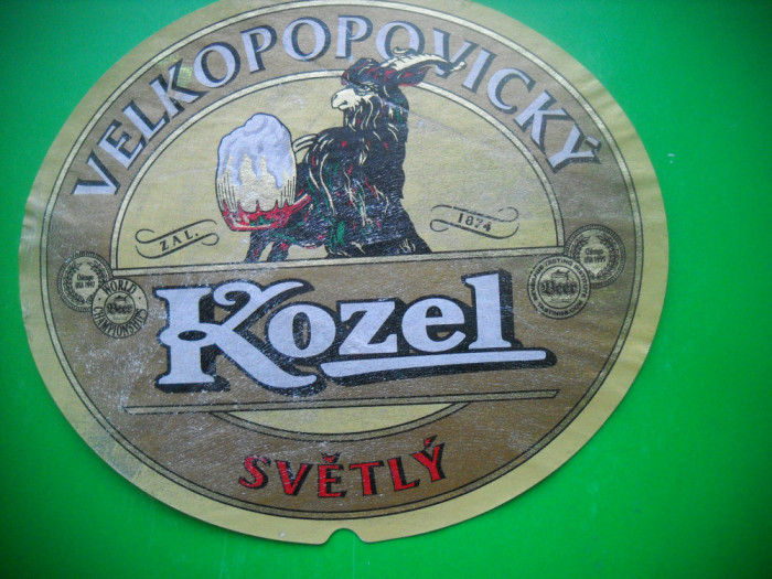 HOPCT ETICHETA BERE NR 8 KOZEL /TAP -BLONDA CEHIA -ETICHETE