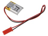 Acumulator Li-Po 3,7V 70mAh AKYGA cu conector JST SYP-02T-1