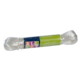 Sfoara din plastic pentru rufe, alba, 20 M, Oem