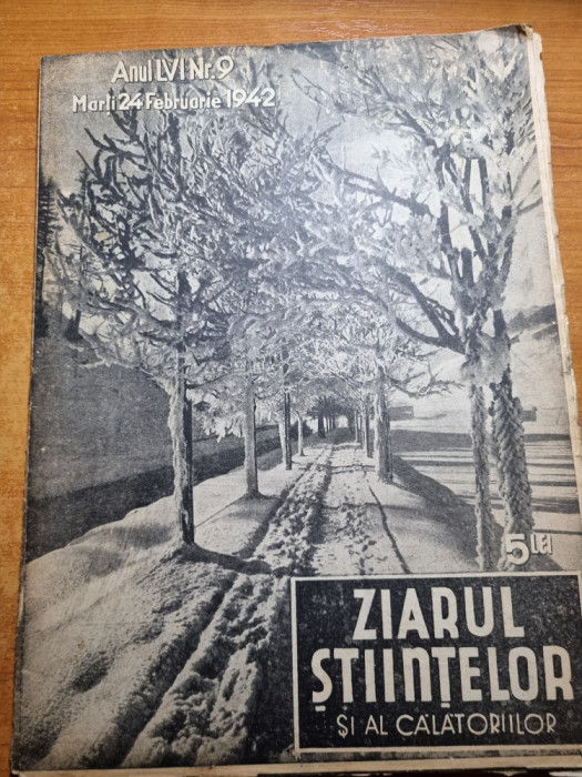 ziarul stiintelor si al calatoriilor 24 februarie 1942-articol si foto hawaii