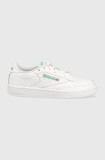 Reebok Classic sneakers din piele CLUB C culoarea alb, IF5092 IF5092-FTW/FTW/G