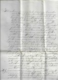 A3051N Contract pentru &icirc;mprumut de bani, 1845, Transilvania, cu sigiliu &icirc;n ceară roșie