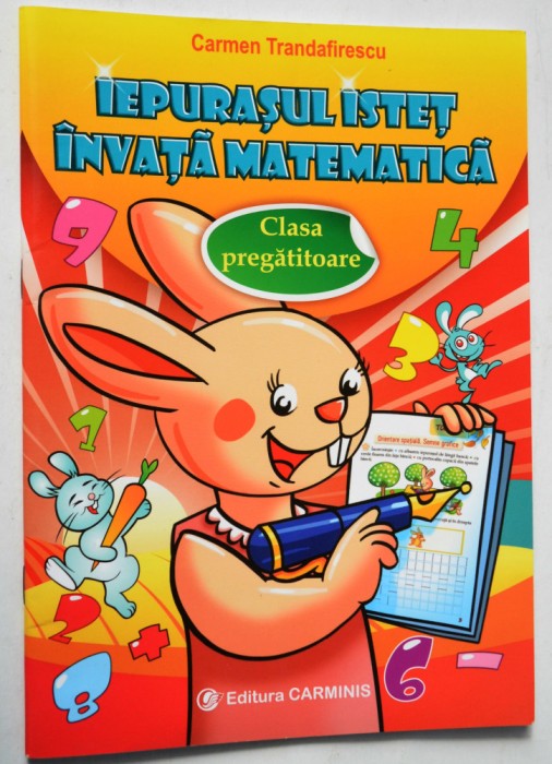 Iepurasul istet invata matematica - Clasa pregatitoare