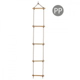 Scara cu trepte de lemn PP 2,5 m (1,80 m) 5 trepte