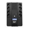 UPS TSY Power, 1000VA/600W, LCD, line interactive, 8 x Schuko TSY-D-1K0-LCD