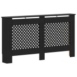 Cumpara ieftin Masca pentru calorifer, negru, 152 x 19 x 81,5 cm, MDF
