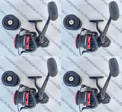 SET 4 Mulinete Feeder si Crap ROBINHAN RIVER MONSTER LA6000 tambur Long Cast foto