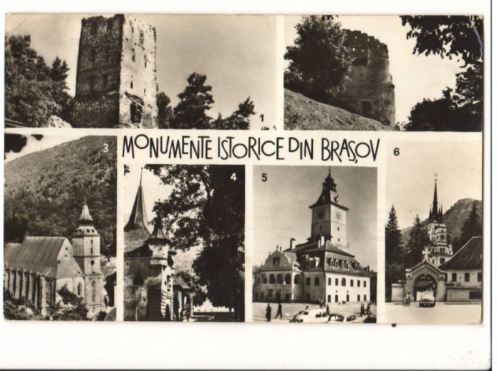 CPIB 17365 CARTE POSTALA - MONUMENTE ISTORICE DIN BRASOV, MOZAIC