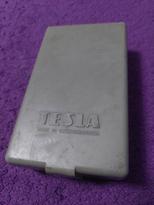 Microfon Tesla AMD 108 in cutia originala,microfon dinamic testat functional foto