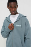 Levi&#039;s bluza barbati, cu glugă, cu imprimeu