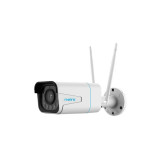 Camera supraveghere WiFi, Reolink RLC-511WA, 5 MP, zoom optic 5x, detectare persoana/vehicul, vedere nocturna color, notificari Push pe telefon, slot