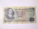 Rară! Africa de Sud 2 Rand 1974,bancnota din imagini la cel mai mic preț