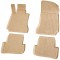 Set de 4 covorase bej cauciuc 3D stil tavita premium pentru Mercedes C-Class W204, S204 2007-2014