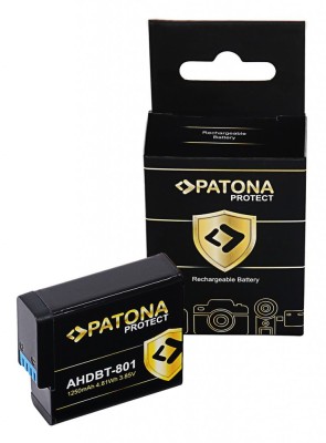 Acumulator /Baterie Patona Protect pentru GoPro Hero 8 AHDBT-801 Hero 7 AHDBT-701 Hero 6 Hero 5 AHDBT-501 foto