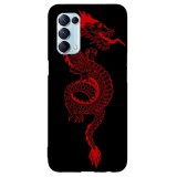Husa compatibila cu Oppo Find X3 Pro model Red Dragon, Silicon, TPU, Viceversa, Transparent, Carcasa