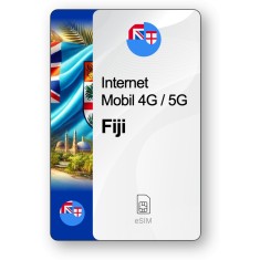 eSIM Internet Fiji, valabil 7 zile, trafic 1 GB, Standard
