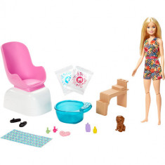 Set Barbie by Mattel Wellness and Fitness Salonul de Unghii foto