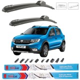 Cumpara ieftin Ștergătoare Dacia Sandero II Stepway (2015&ndash;2020) TeamCar&reg; &ndash; Set față