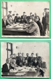 Bucuresti Hipodrom Baneasa 1942 pariori curse cai - lot doua foto format mare