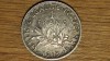 Franta - moneda de colectie istorica - 1 franc 1918 argint - XF+ superb patinata, Europa
